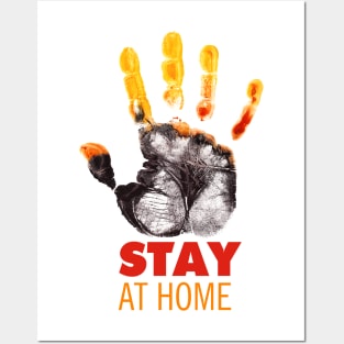 Stay at Home Posters and Art